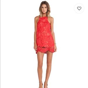 Lovers + Friends Caspian Shift Dress in Coral